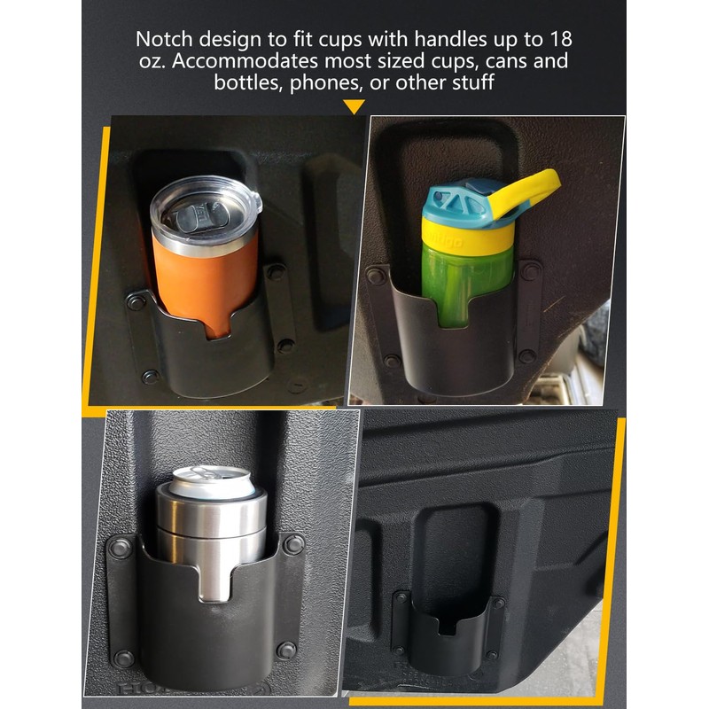 GLOBLED Cup Holder Compatible with Pioneer 700 700-4 1000 1000-5