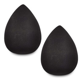 Drop Shaped Makeup Sponges, Set of 2, Black, Multifunctional Makeup Sponge Puff Makeup Sponge, Drop Shape, Makeup Sponge