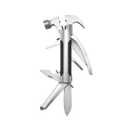 QWORK® All in One Hammer Multitool, Multi Tool Gadgets, Camping Accessories, Gift for Birthday Christmas Fathers Day