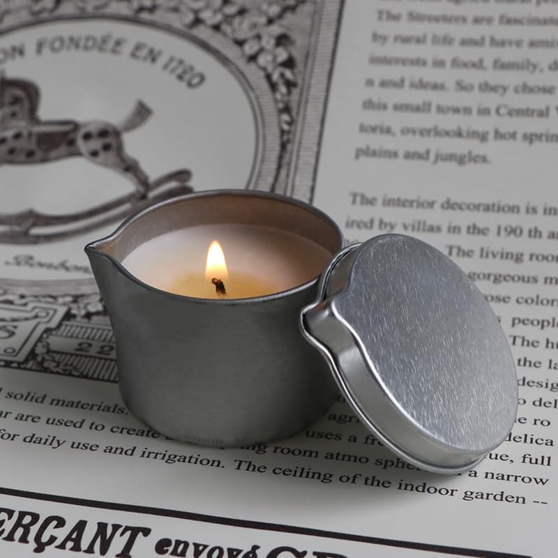 Massage Candle for Body Care,Low Temp Scented Soybean Wax Candle