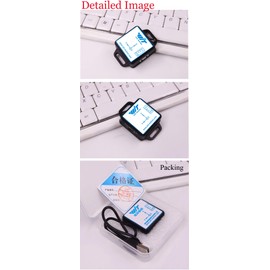 WitMotion WT901C RS232 Edition MPU9250 High Accuracy 3-Axis Angle + Gyro + Accelerometer Sensor (+ -16g) + Magnetometer 9 Axis Accelerometer (0.2-200HZ Output) Kalman Filtering Inclination Angle Sensor for Arduino, Raspberry pi and more