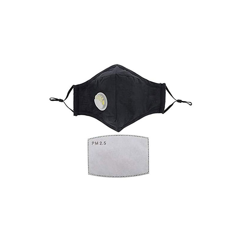 ASA TECHMED Reusable Dual Air Breathing Valve Face Mask Cover