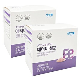 Atomy Iron 60 sachets 2 month supply 1+1 / 애터미 철분 60포 2개월분 1+1