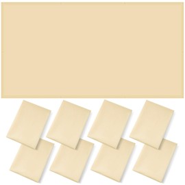 ANGSYLTH 8 Pcs Fluorescent Light Covers - 4 x 2 Feet Covers for Ceiling Lights, Magnetic Light Filters for Classroom, Office, Hospitals, Home