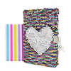 VIPbuy Magic Reversible Sequin Notebook Diary Lined Travel Journal with