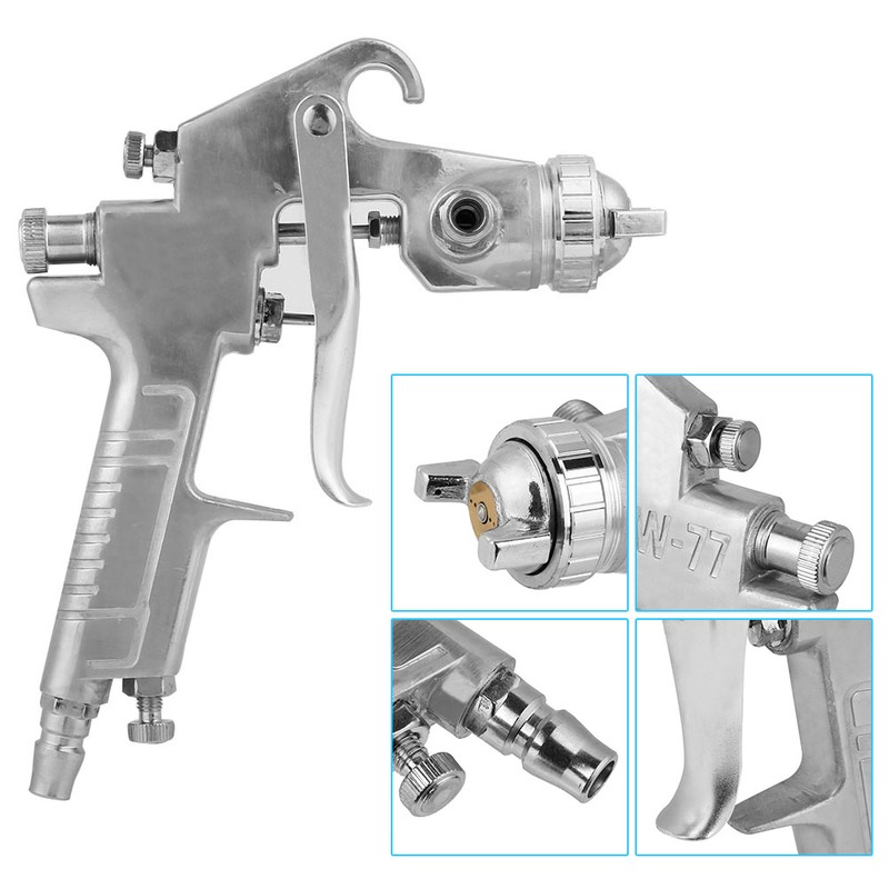 3.0mm Nozzle Gravity Feeding Mode Pneumatic Tool Air Paint Spray