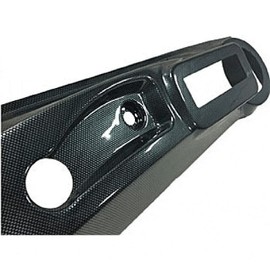 Performance Plus Carts Club Car DS Golf Cart Carbon Fiber Dash Cover Assembly | Includes Cutouts for Radio and Speakers | Compatible with 1982-Up Models