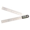 Digital Angle Ruler 200mm 0 to 360 Degree Stainless Steel
