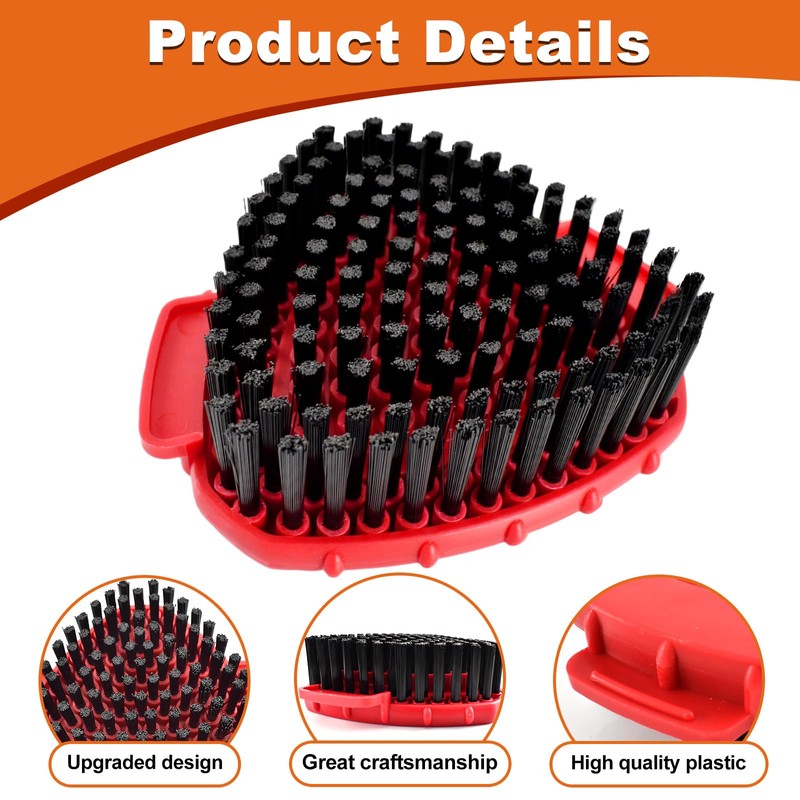 Hezane 2 Microfiber Mop Head Refills and 2 Chenille Mop