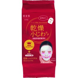 Hadabisei ONE Wrinkle Care Serum Mask, Face Mask, 32 Sheets (x1)