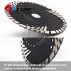 Z-LEAP Diamond Turbo Blades 8 MM Segments Saw Blade for