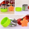 JRGTDS Vegetable Cutters Shapes Set 27 pcs, Mini Cookie Cutters,