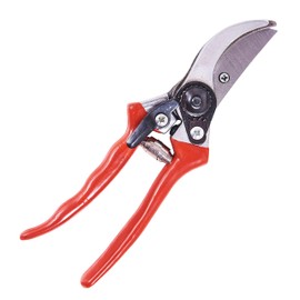 Amtech Garden Secateurs - Heavy Duty Pruning Scissors, Easy to Use with Ergonomic Anti-Slip Handles, Sharp Steel Blades and Long Lasting, with Safety Catch and Volute Spring