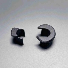 FANRTE 1/2" Wall Hole Cable Feed Through Bushing Grommet for Various Cables (Coax/Network/CCTV) Less Than 8 mm, 2 Pack