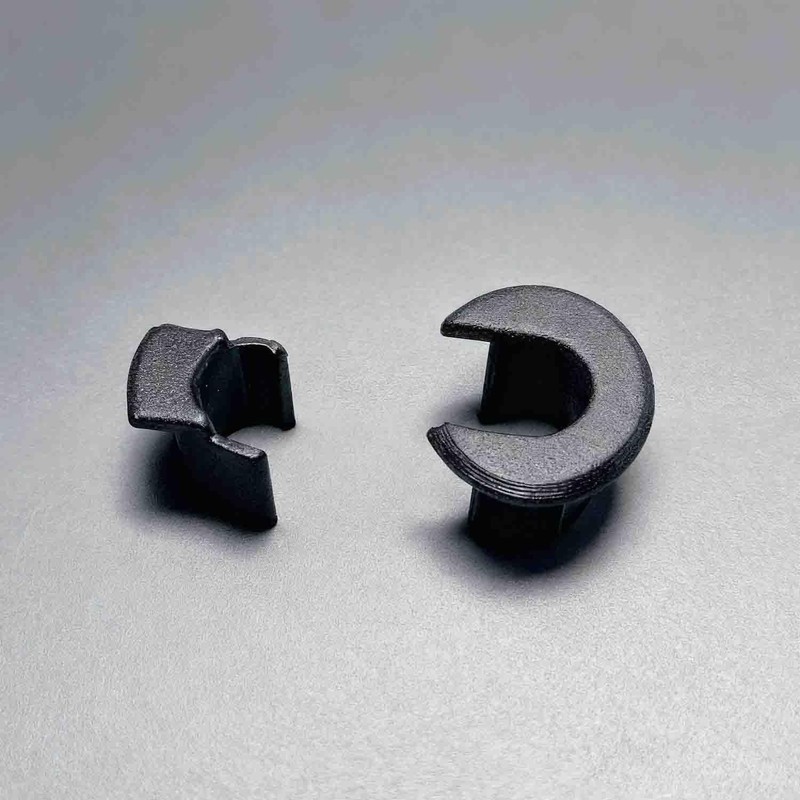 FANRTE 1/2" Wall Hole Cable Feed Through Bushing Grommet for