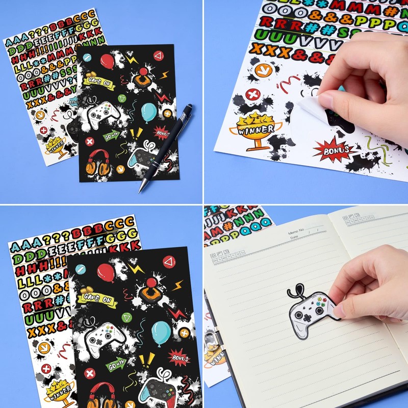 WERNNSAI Kids Diary Set for Boys, Game Journal Set -