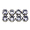 Pack of 100 M4 DIN 985 Self-Locking Nuts with Polyamide