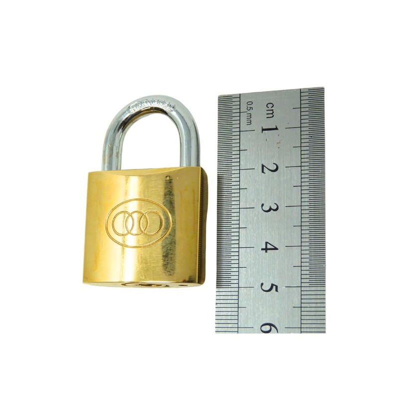 Discover the Tri-Circle Padlock with 32mm height for compact protection.