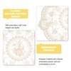 sourcing map 2Pcs Retro Lace Placemats, 13x13inch Round French Crochet