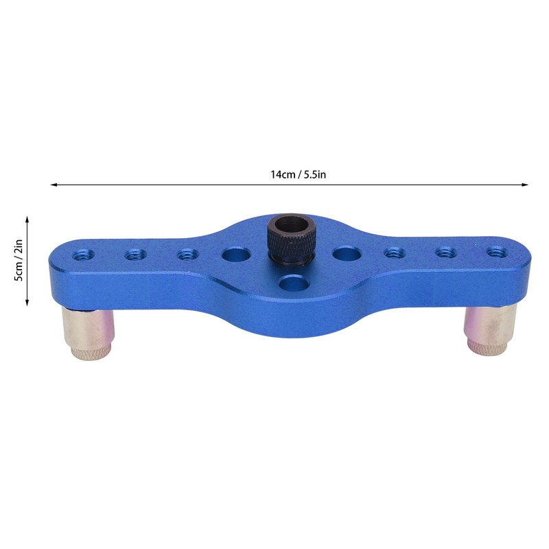 Vertical Pocket Hole Jig Aluminum Alloy Accurate Dowelling Self Centering