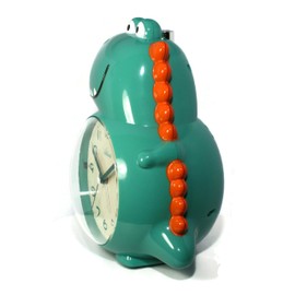 Atlanta Kinderwecker Dino mit Melodie Alarm Schleichende Sekunde Licht Obenabsteller - 2167
