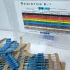 BENTON 500pcs metal film resistors kit 50 values 1R-10MR Mixed