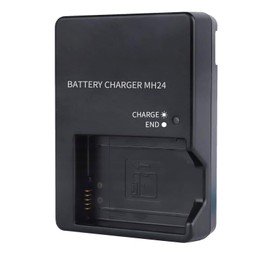 MH-24 MH24 Wall Battery Charger Compatible with Nikon EN-EL14 EN-EL14A D3400 D5500 D5600 D5100 D5200 D5300 D3100 D3200 P7100 P7000 Df