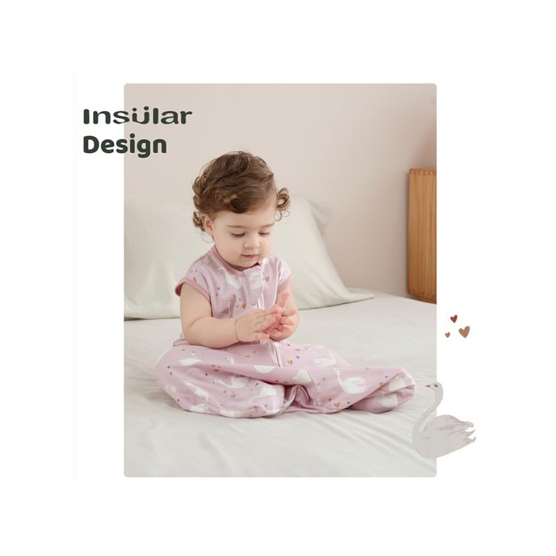 insular Wearable Blanket (Tree&Cloud, Medium(6-12M))