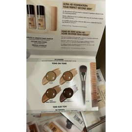 ULTRA 50XMAKEUP FOREVER ULTRA HD UNDETECTABLE SKIN FUSION FOUNDATION SAMPLE 4-SHADE