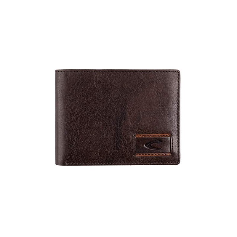 camel active Panama Herren Geldbörse Querformat Leder Mittelgroß Braun