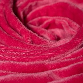 Ice Fabrics Solid Minky Fabric by The Yard - Soft, Smooth and Luxury 58/60" Extra Wide Hot Pink Minky Fabric for Blankets, Apparel, Baby Accessories, Throws, Pillows & More - Hot Pink - 1 Yard