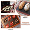 Perforated Silicone Baking Mats, 2 PCS Eclair Silicone Mat for