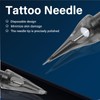 Applicator Tips DIRK 20-Piece #12 1209RL Tattoo Needles, ​Durable &