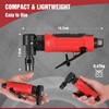WORKPRO Compressed Air Rod Grinder 90° Angle Grinder 1/4 Inch