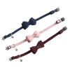 Cat Collar Breakaway with Bowtie Bell, Red Bling Kitten Collar