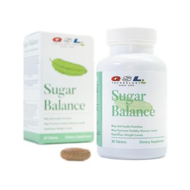GSL Technology | The Original Sugar Balance | 1000 mg of Bitter Melon Extract | Made in The USA (30 Count)