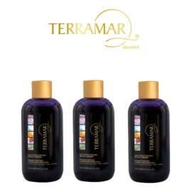 3 Shampoo Matizador De Cabello Teñido Terramar® 250ml