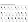 500pcs 24 Values Aluminum Electrolytic Capacitor Assorted Kit 10V 16V