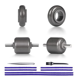 Upgrade Roller + Plush Strips Compatible with Dyson V15 V10 Slim V12 Slim Detect Absolute Vacuum Replacement Parts, Slim Head Accessories