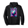 Colorful Bowling Cute Colorsplash Ball Pullover Hoodie