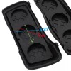 ZXMT Saddlebag TRIPLE 6.5" Inch Speaker Lids for 1993-2013 Harley
