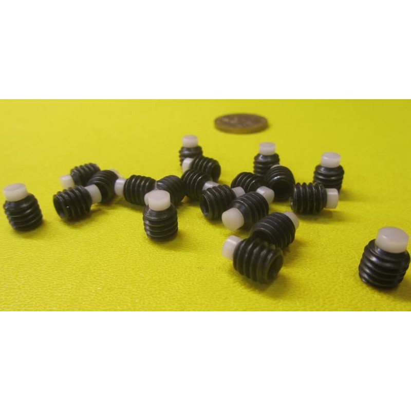 Black Oxide Finish Alloy Steel Nylon Tip Set Screw 5/16"-18
