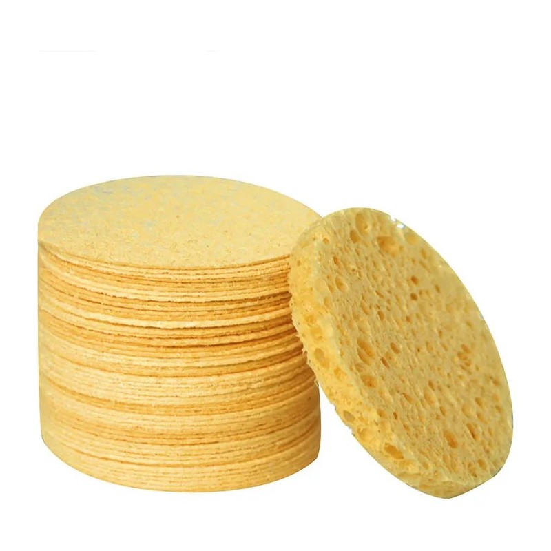 30 Pzs Esponja Facial Comprimida Para Limpieza Y Exfoliación