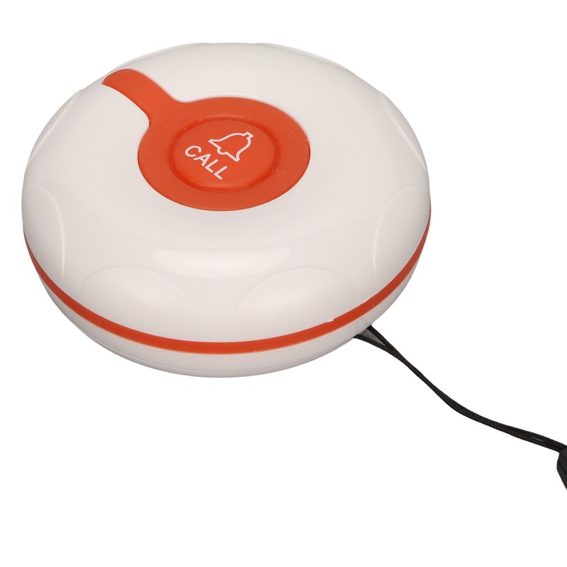 Elderly Monitoring Call Button 4 Gear Volume Adjustment Wireless ABS