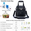 Breastmilk Cooler Bag with Ice Pack for 6 Mam Bottles