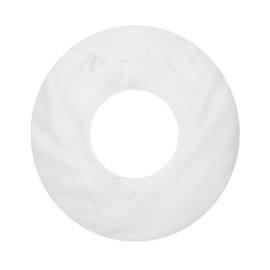 Majea Loop Cary Basic Women's Shawl Women's Scarf Neckerchiefs Plain Scarf - white 1, size: 170x80