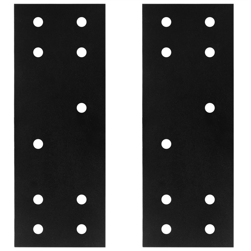 eoere 2 PCS Flat Splice Plate Bracket for 8x8 Lumber,