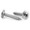 #8 x 1" Wood Screw 500Pcs 410 Stainless Steel Standard