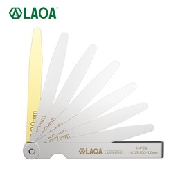 스테인레스 스틸 필러 게이지 세트 자동차 산업 기계 유지 보수 용 정밀 간격 측정 도구 100mm [32PCS] Stainless Steel Filler Gauge Set Precision Gap Measuring Tool for Automotive Industry Machine Maintenance 100mm [32PCS]