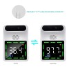 Termómetro Infrarrojo Digital De Pared Bluetooth Con Alarma